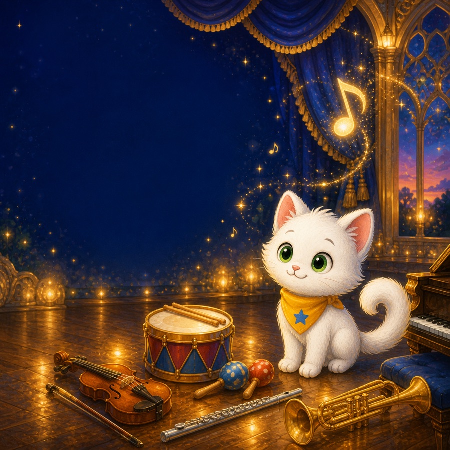 Illustration for Nikola's Musical Adventure